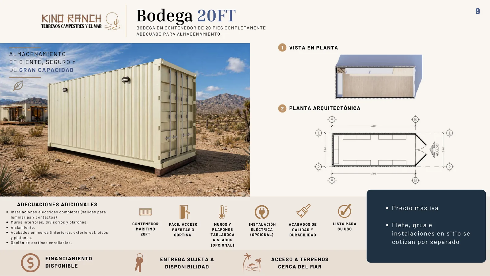 Bodega 20FT - vista 1