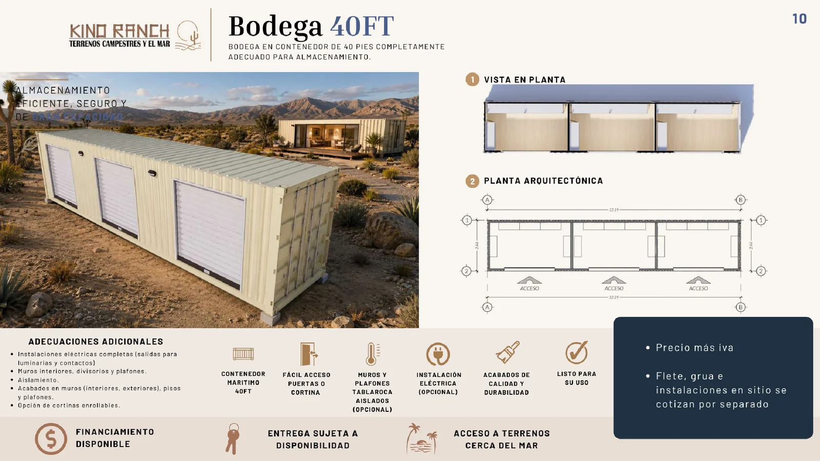 Bodega 40FT - vista 1