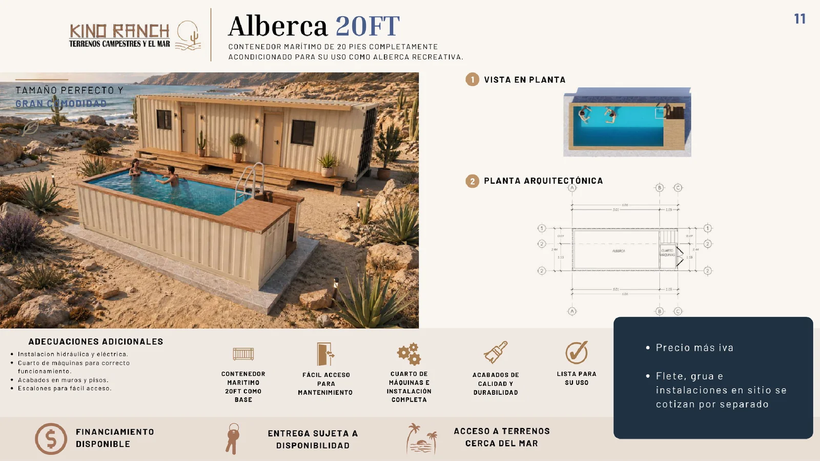 Alberca 20FT - vista 1