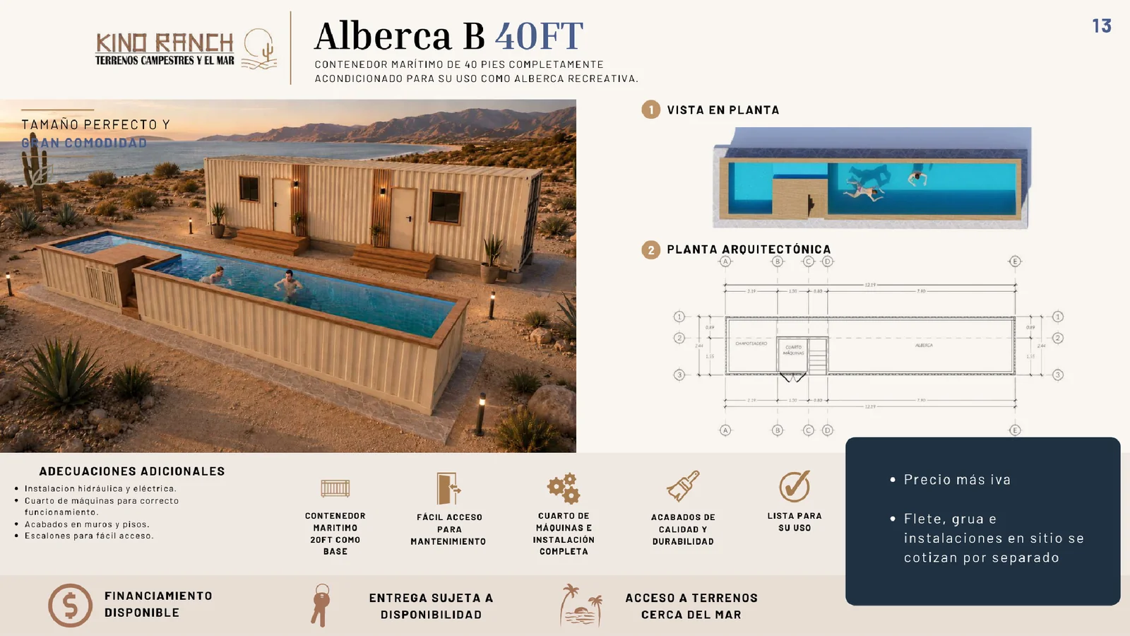 Alberca B 40FT - vista 1