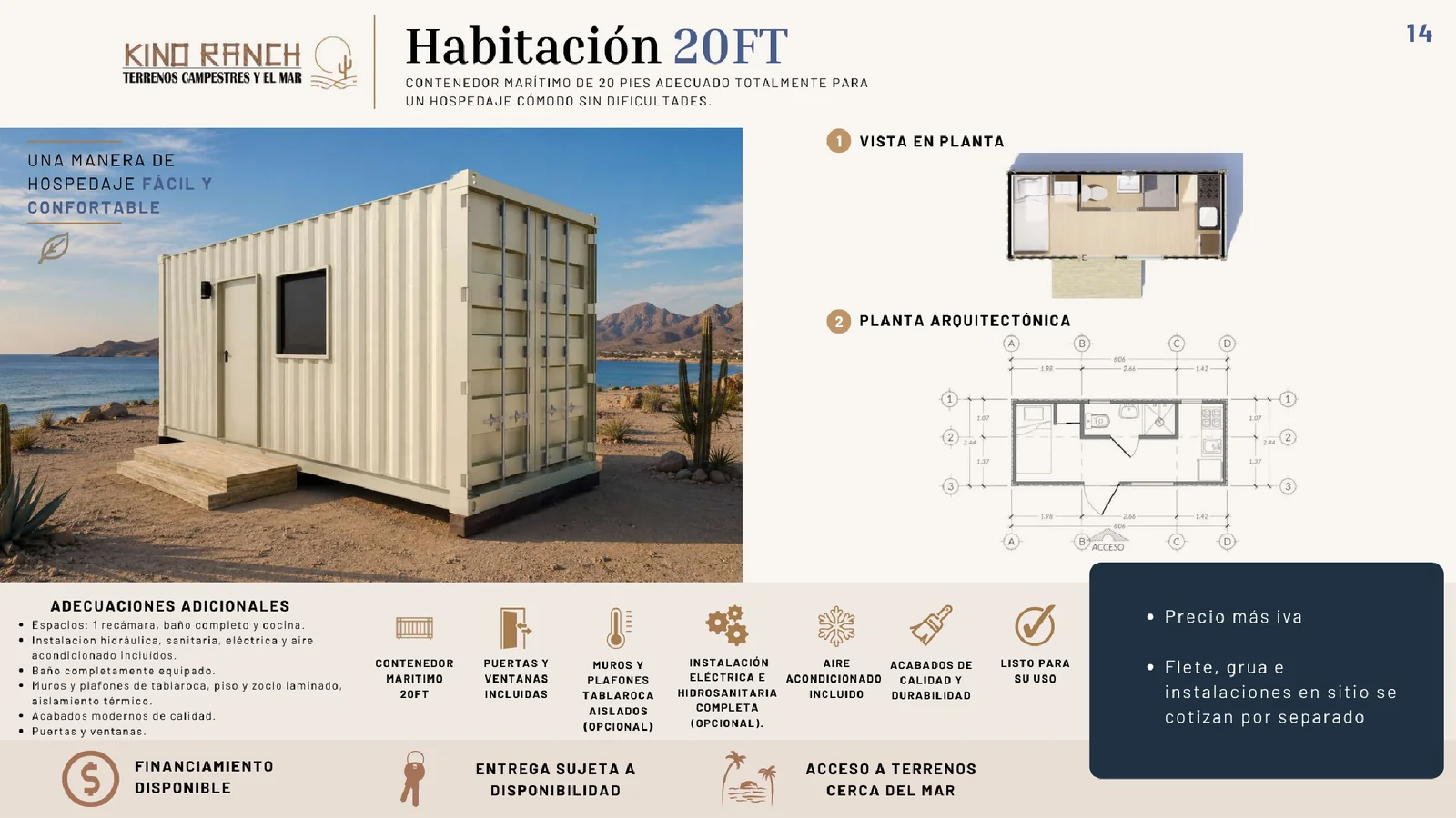 Habitación 20FT - vista 1