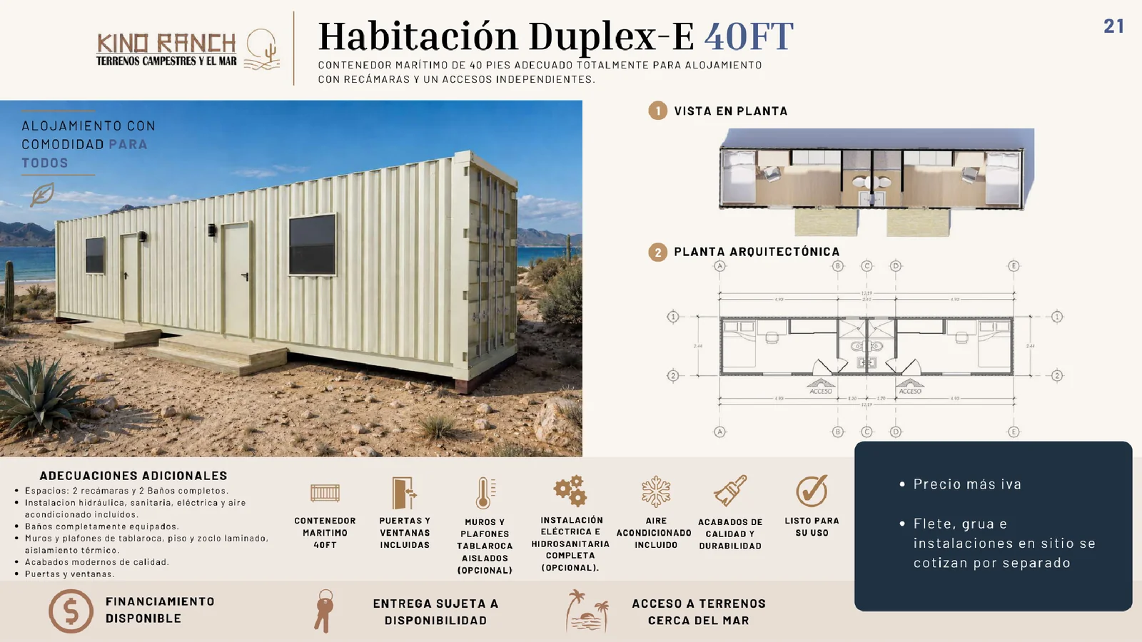 Habitación Duplex-E 40FT - vista 1